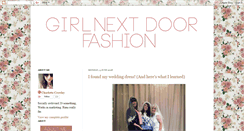 Desktop Screenshot of girlnextdoorfashion.net
